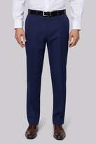 Thumbnail for your product : Moss Esq. Regular Fit Blue Texture Trousers