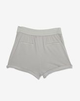 Thumbnail for your product : Intermix Helmut Lang Leather Blend Drawstring Shorts