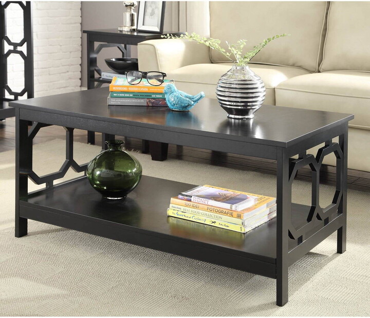 Convenience Concepts Omega Coffee Table, Black
