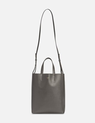 CELINE HOMME Romy Large Textured-Leather Messenger Bag for Men