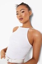 Thumbnail for your product : boohoo Basic Full Length Strappy Racer Back Vest