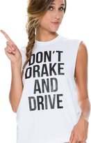 Thumbnail for your product : Supermuse Don't Drake And Drive Tank
