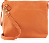 Thumbnail for your product : Foley + Corinna Crossbody Accordion Leather Messenger Bag, Peach