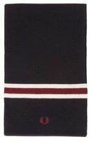 Thumbnail for your product : Fred Perry New Mens Blue Merino Wool Scarf Scarves