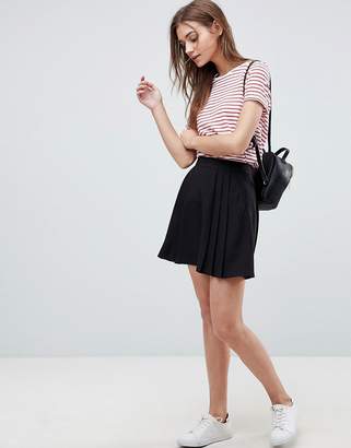 ASOS Tailored Mini Pleated Skirt