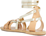 Thumbnail for your product : Ancient Greek Sandals Satira Smooth And Mirrored-leather Sandals