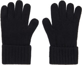 Thumbnail for your product : Burberry Black Cashmere Logo & 'Kingdom' Gloves