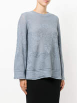 Thumbnail for your product : M Missoni floral knitted top