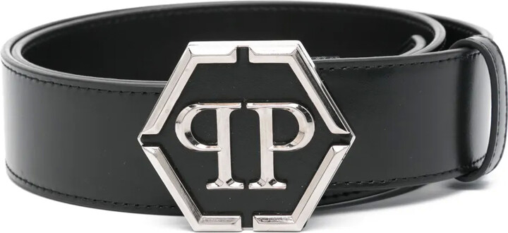 Philipp Plein Logo-Buckle Belt