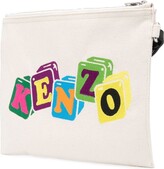 Thumbnail for your product : Kenzo Motif-Embroidered Clutch Bag