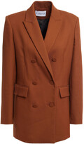 Thumbnail for your product : Claudie Pierlot Vanette Double-breasted Twill Blazer