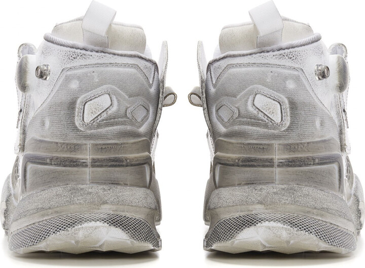 Vetements X Reebok Genetically Modified Pump Sneakers White - ShopStyle