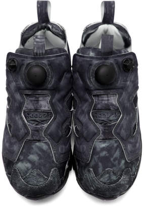 Vetements Black Reebok Edition Instapump Fury Sneakers