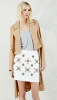 Thumbnail for your product : Tibi Cluster Beading Mini Skirt