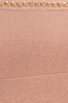 Thumbnail for your product : Herve Leger Crystal-embellished bandage midi dress