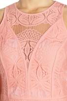 Thumbnail for your product : Adelyn Rae Lace High/Low Sheath Dress