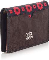 Thumbnail for your product : Orla Kiely Floral Card Wallet- Red/Navy