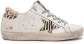 Thumbnail for your product : Golden Goose Superstar Sneakers in White Leather Wild | FWRD
