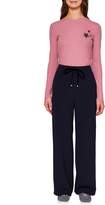 Thumbnail for your product : Ted Baker Ribbed Top With Lurex Stars
