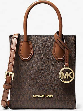 Michael Kors Mercer Messenger Medium Crossbody Bag Vanilla Powder Blush