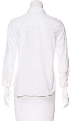 Marc Jacobs Eyelet Button-Up Top