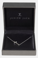 Thumbnail for your product : Judith Jack Reversible Pave Cross Pendant Necklace