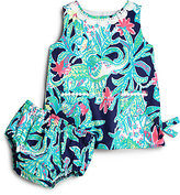 Thumbnail for your product : Lilly Pulitzer Infant's Floral Print Dress & Bloomer Set