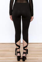 Thumbnail for your product : Sweet Claire Ankle Tie Leggings