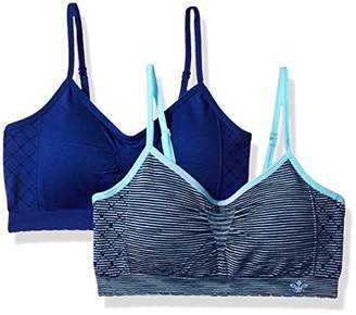 Lily of France Women's Dynamic Duo 2 Pack Seamless Bralette 2171941