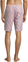 Thumbnail for your product : Peter Millar Surfboard Swim Trunks, Pink