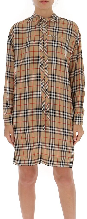 Burberry Check Tie | Shop The Largest Collection | ShopStyle