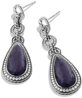 Thumbnail for your product : David Yurman Anjou Drop Earrings with Black Orchid & Diamonds