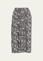 Eolia Floral Midi Skirt 