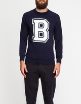 Thumbnail for your product : Baldwin Denim The Crew Pullover "B" Print