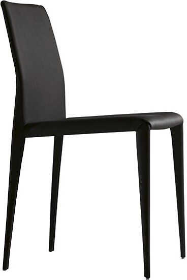 Huxe Acantha Low Back Dining Chair Set of 2 in Grey