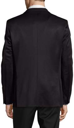 Versace Giacca Solid Notch-Lapel Jacket