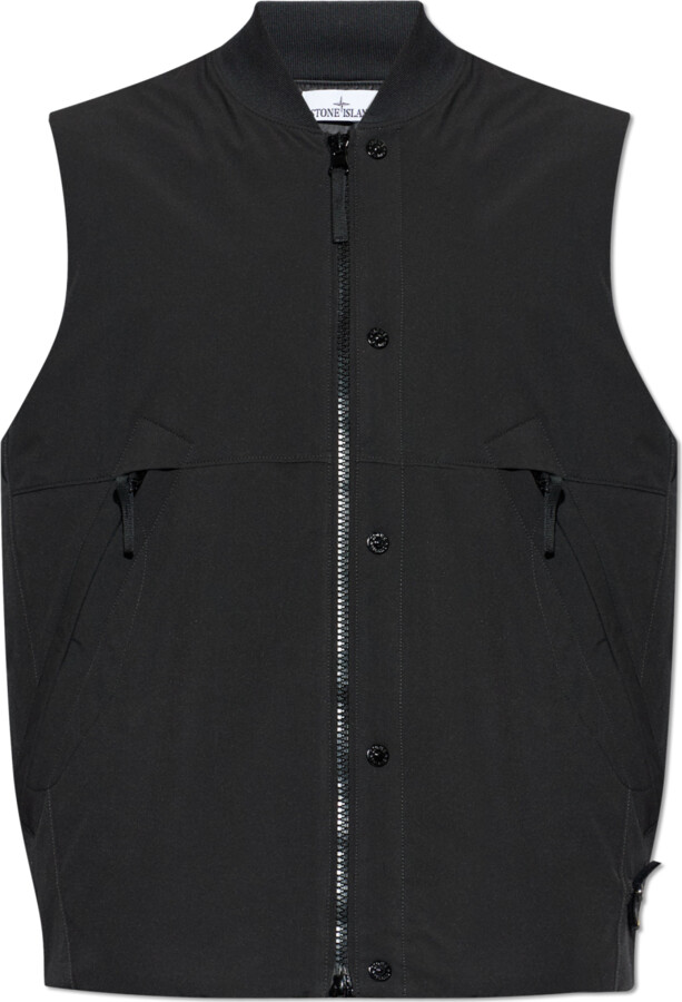 Stone Island Insulated Vest  - Black
