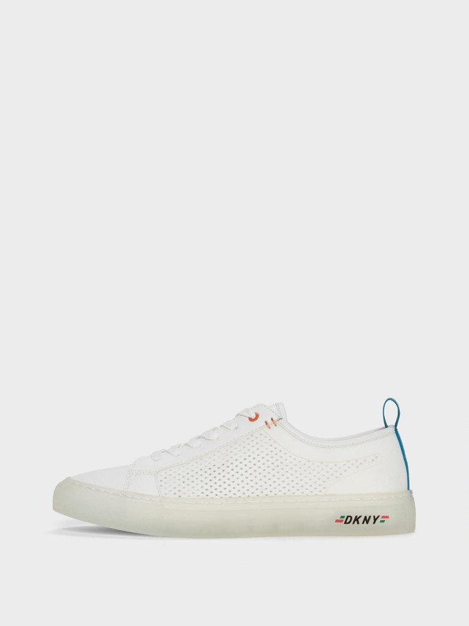dkny white sneakers