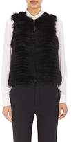 Thumbnail for your product : J. Mendel Women's Sequined-Embellished Fur Vest - Black