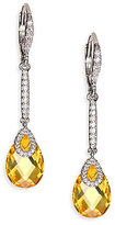 Thumbnail for your product : Adriana Orsini Faceted Wrap Linear Drop Earrings
