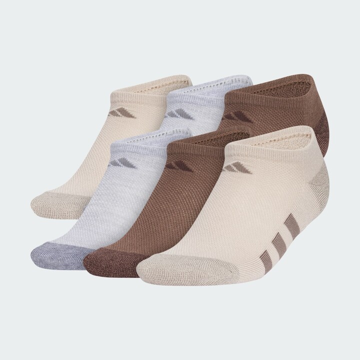 Athletic Cushioned 6-Pack No-Show Socks Kids