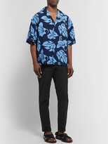 Thumbnail for your product : Prada Black Slim-Fit Tapered Tech-Twill Trousers