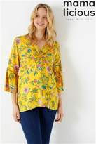 Thumbnail for your product : Next Womens Mamalicious Maternity Three-Quarter Sleeves Woven Top