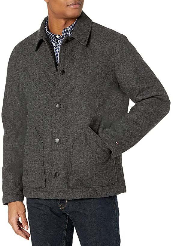 mens wool barn coat