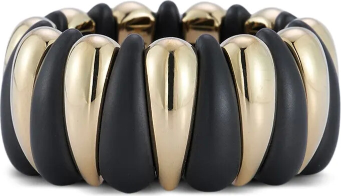 Roberto Demeglio 18K yellow porcelain ring