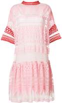 Thumbnail for your product : Philosophy di Lorenzo Serafini embroidered mesh dress