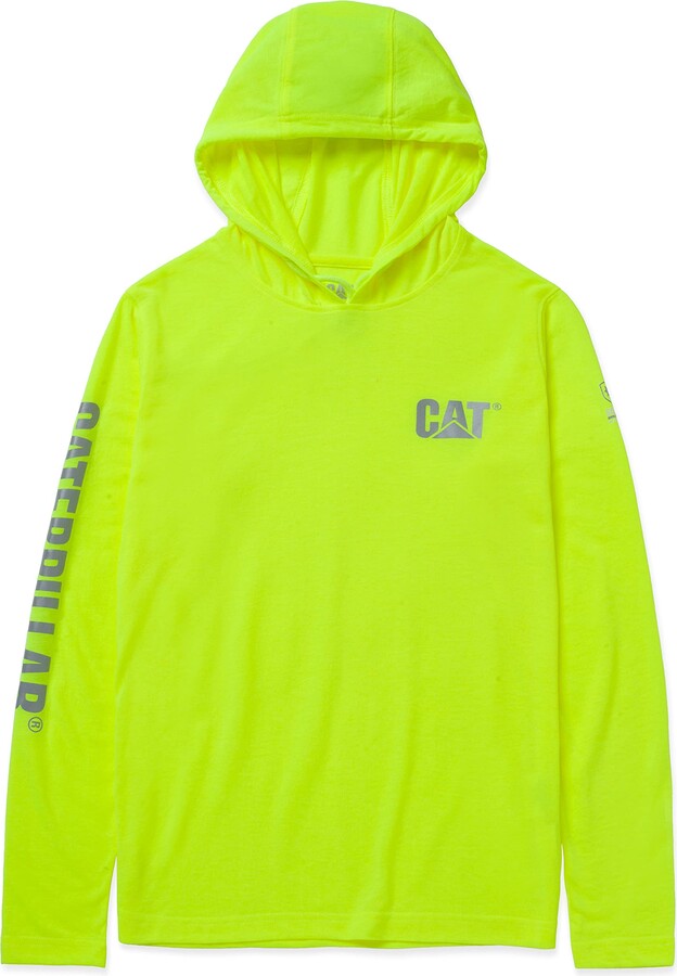 Caterpillar Women's UPF Hooded Banner L/S Tee ShopStyle Activewear Tops