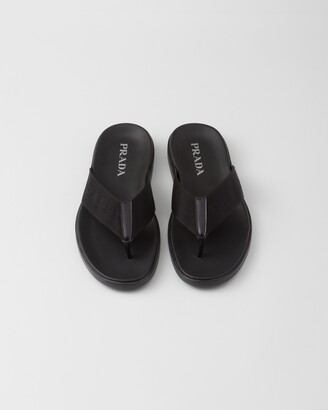 【PRADA】Re-Nylonテープサンダル Prada Re-Nylon tape sandals - ShopStyle