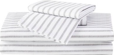 Truly Soft Twin Pinstripe Sheet Set
