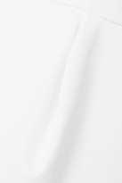 Thumbnail for your product : Cushnie Strapless Crepe Peplum Top - White
